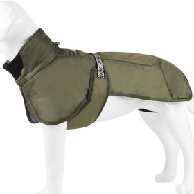 Large Dog Winter Fall Coat Wind-proof Reflective Anxiety Relief Soft Wrap Calming Vest For Travel